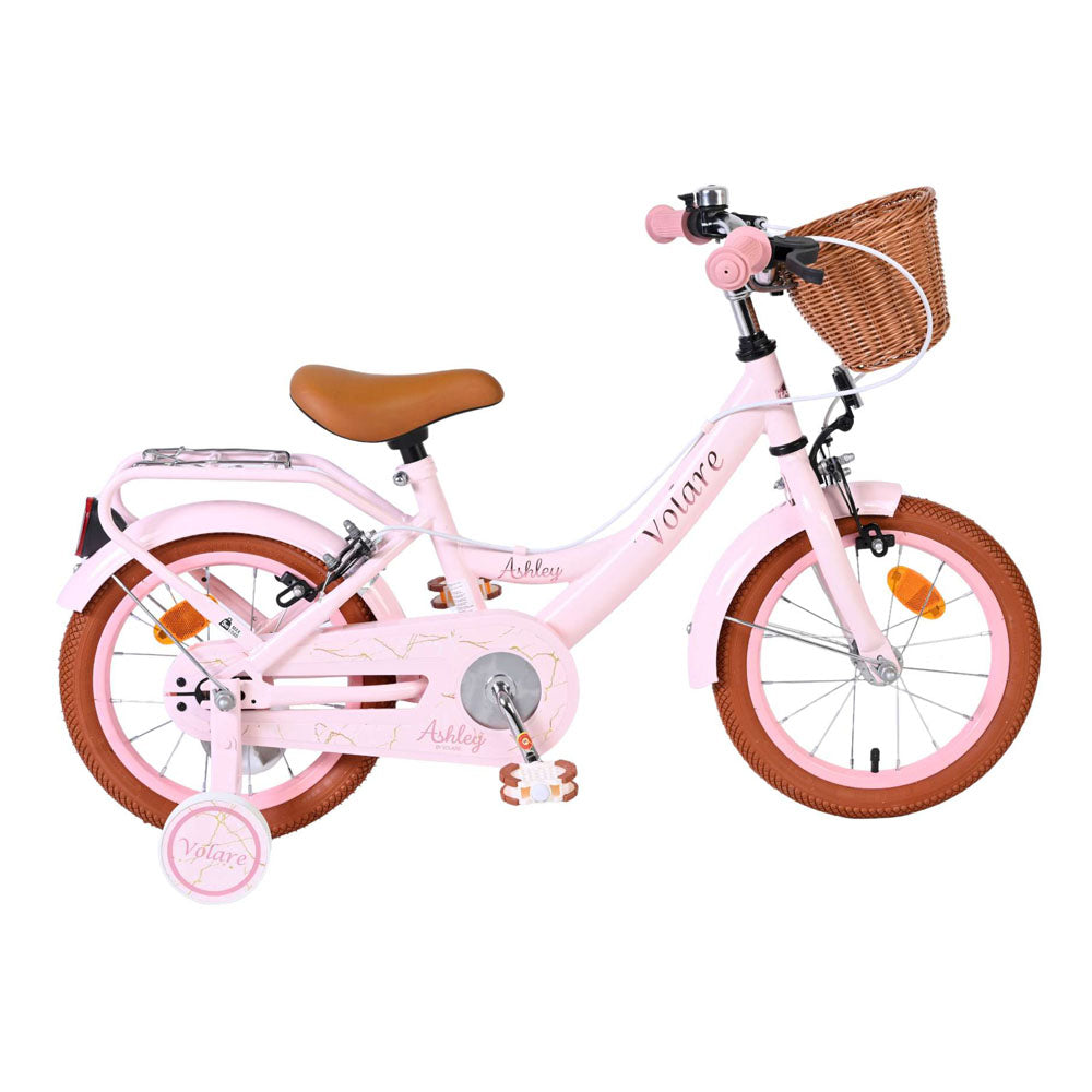 Volare Ashley 14-Inch Children's Bike - Pink Pastel