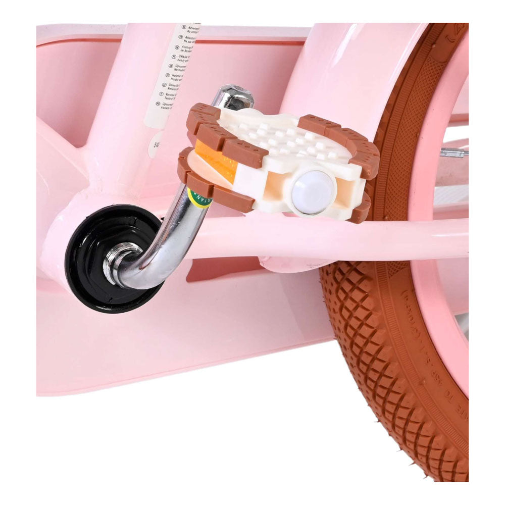 Volare Ashley 14-Inch Children's Bike - Pink Pastel