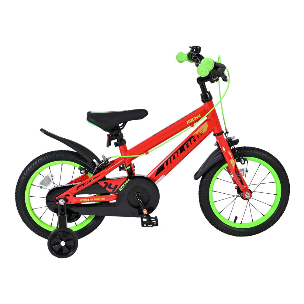 Volare Rocky 14-Inch Children's Bike - Red