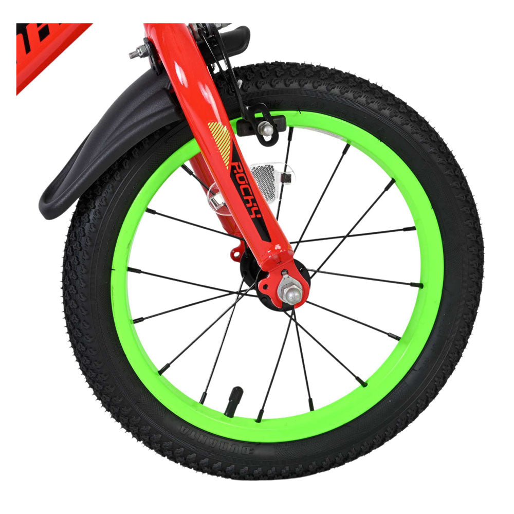 Volare Rocky 14-Inch Children's Bike - Red