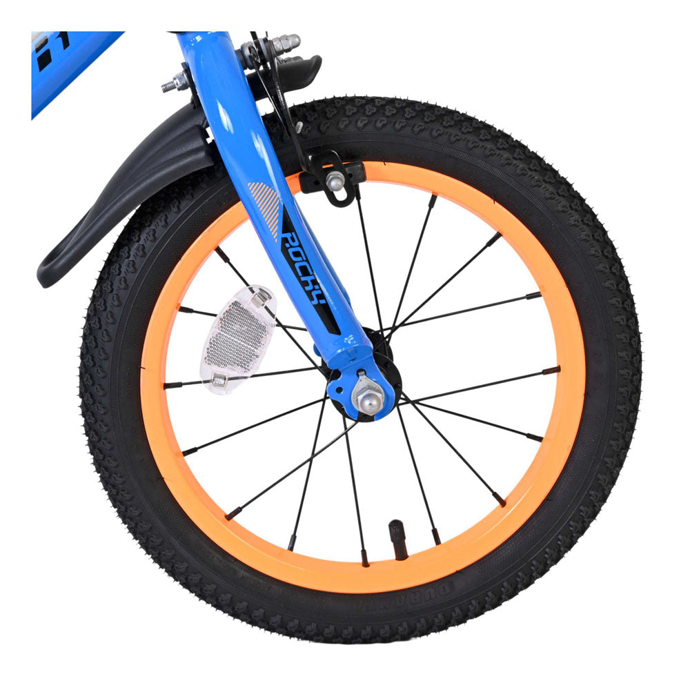 Volare Rocky 14-Inch Children's Bike - Blue