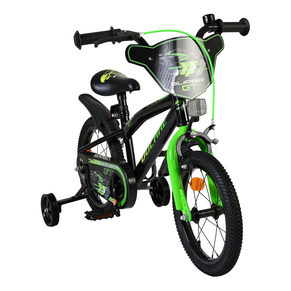 Volare Super GT 14-Inch Children's Bike - Green