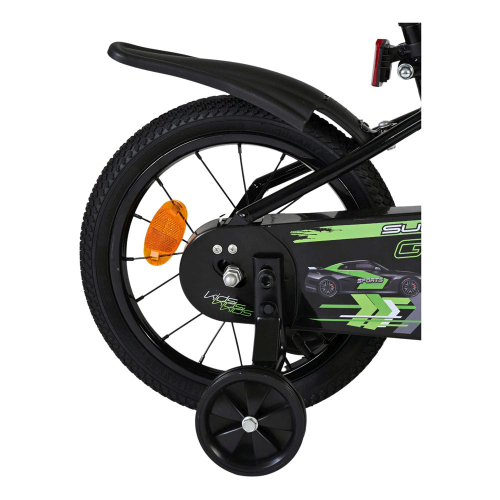 Volare Super GT 14-Inch Children's Bike - Green