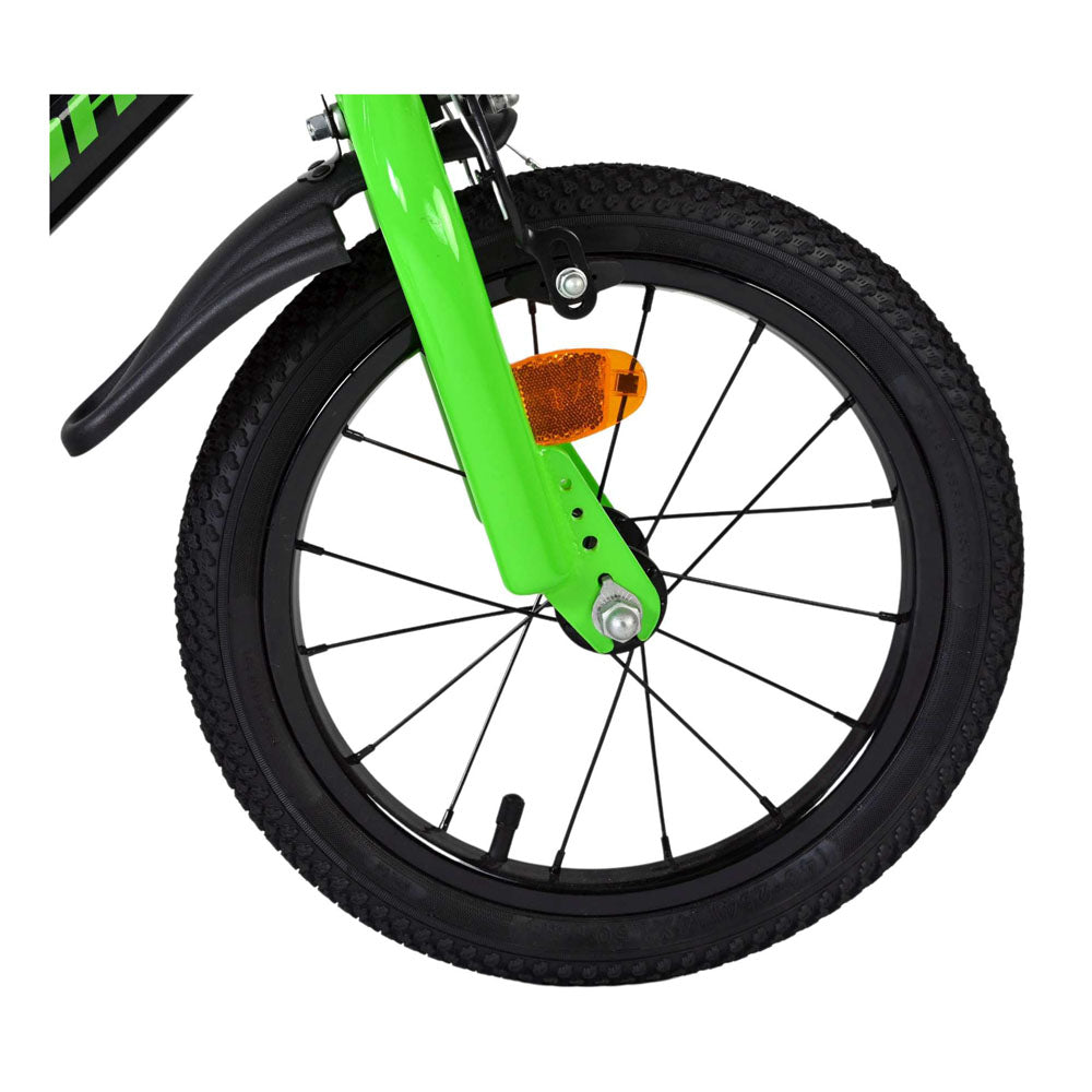Volare Super GT 14-Inch Children's Bike - Green
