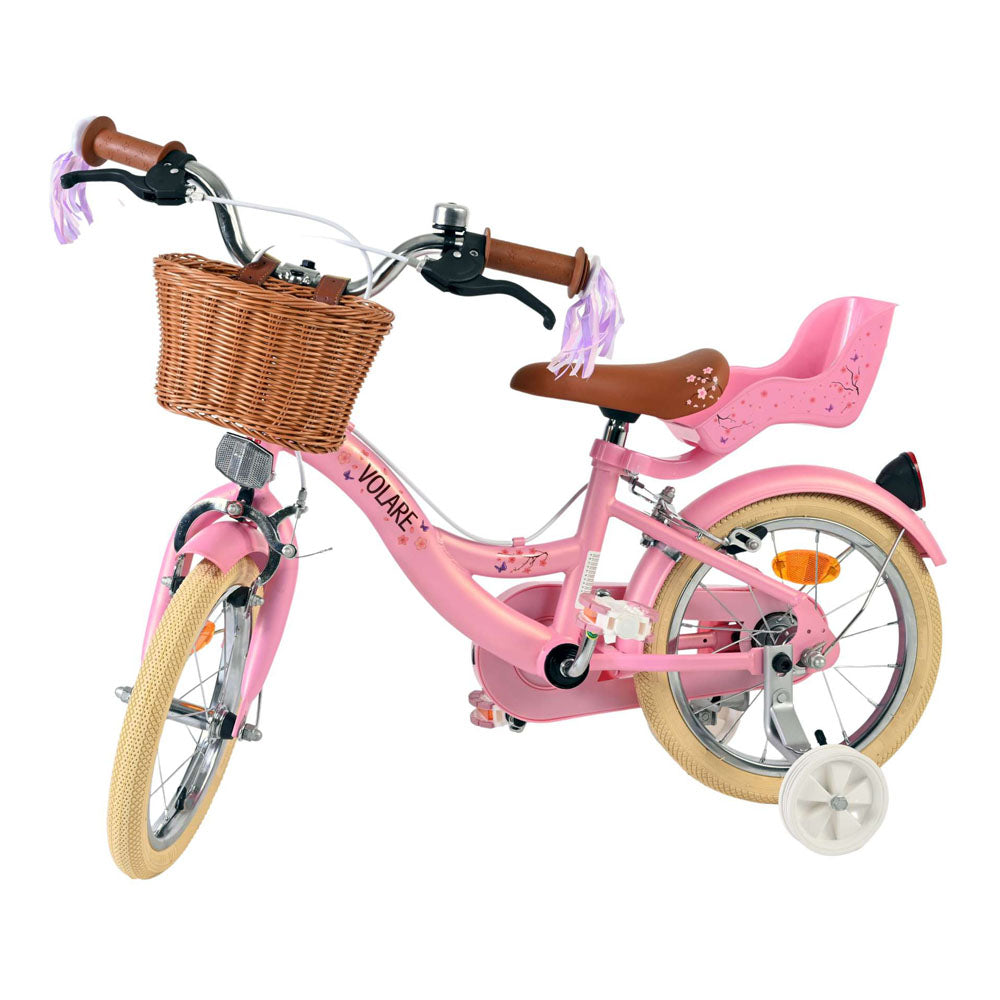 Volare Blossom 14-Inch Children's Bike - Pink