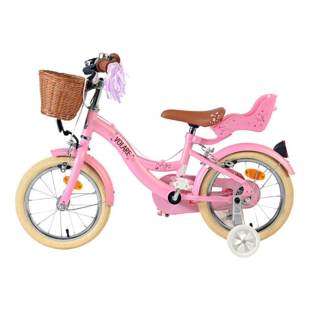 Volare Blossom 14-Inch Children's Bike - Pink