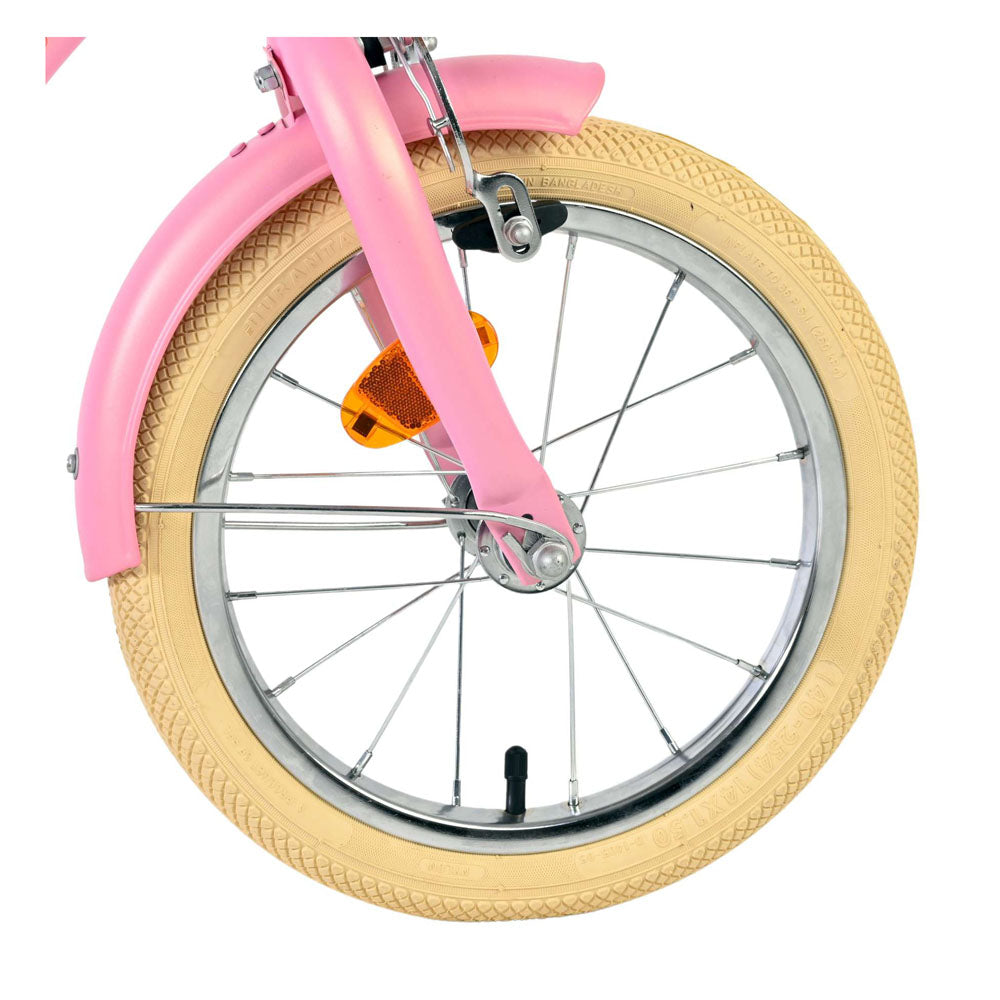 Volare Blossom 14-Inch Children's Bike - Pink