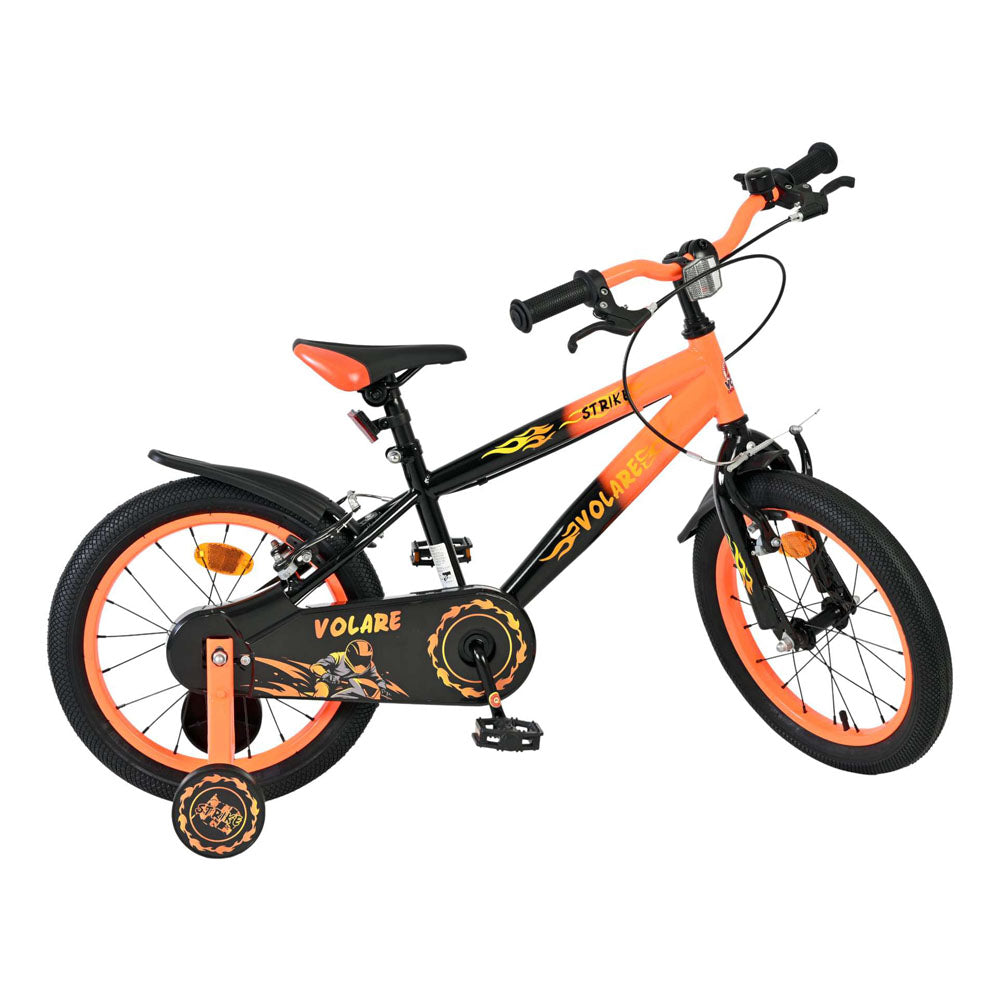 Volare Strike 16-Inch Children's Bike - Orange and Black
