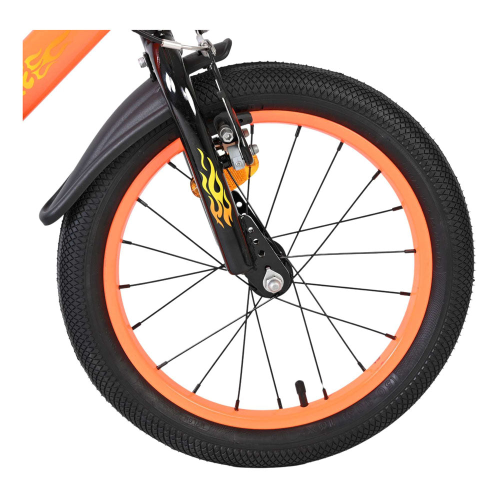 Volare Strike 16-Inch Children's Bike - Orange and Black