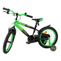 Volare Strike 16-Inch Children's Bike - Green and Black
