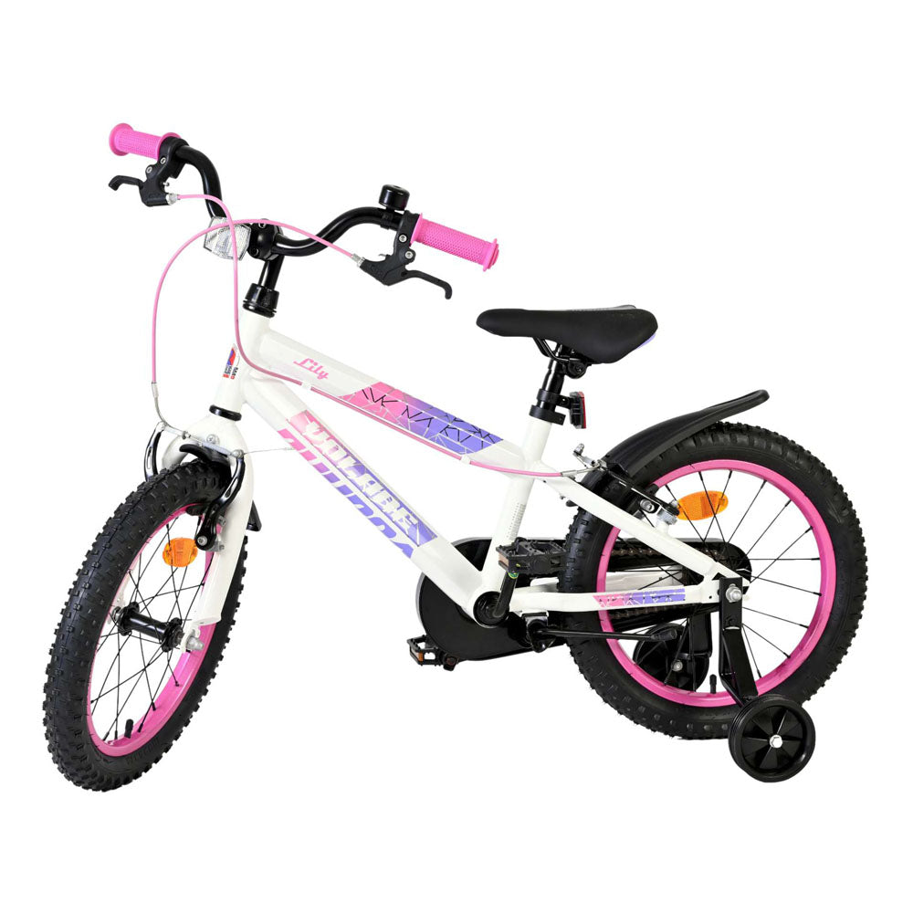 Volare Lily 16-Inch Children's Bike - White