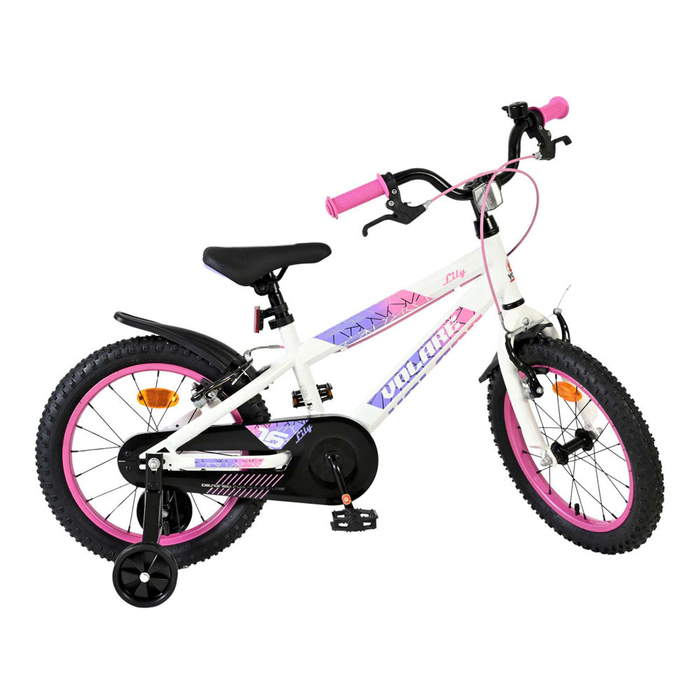 Volare Lily 16-Inch Children's Bike - White