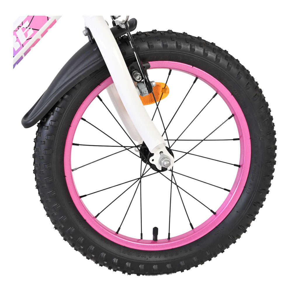 Volare Lily 16-Inch Children's Bike - White