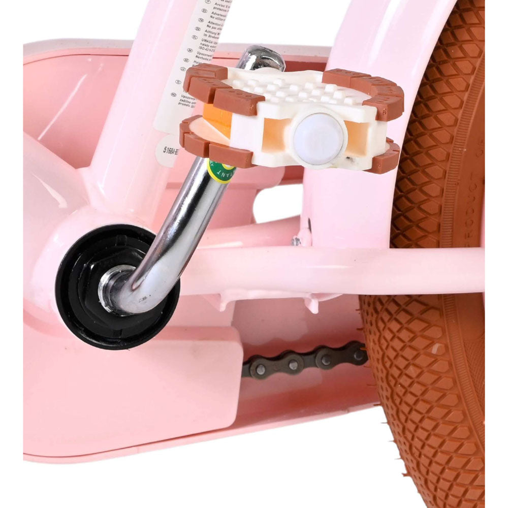 Volare Ashley 16-Inch Children's Bike - Pink Pastel