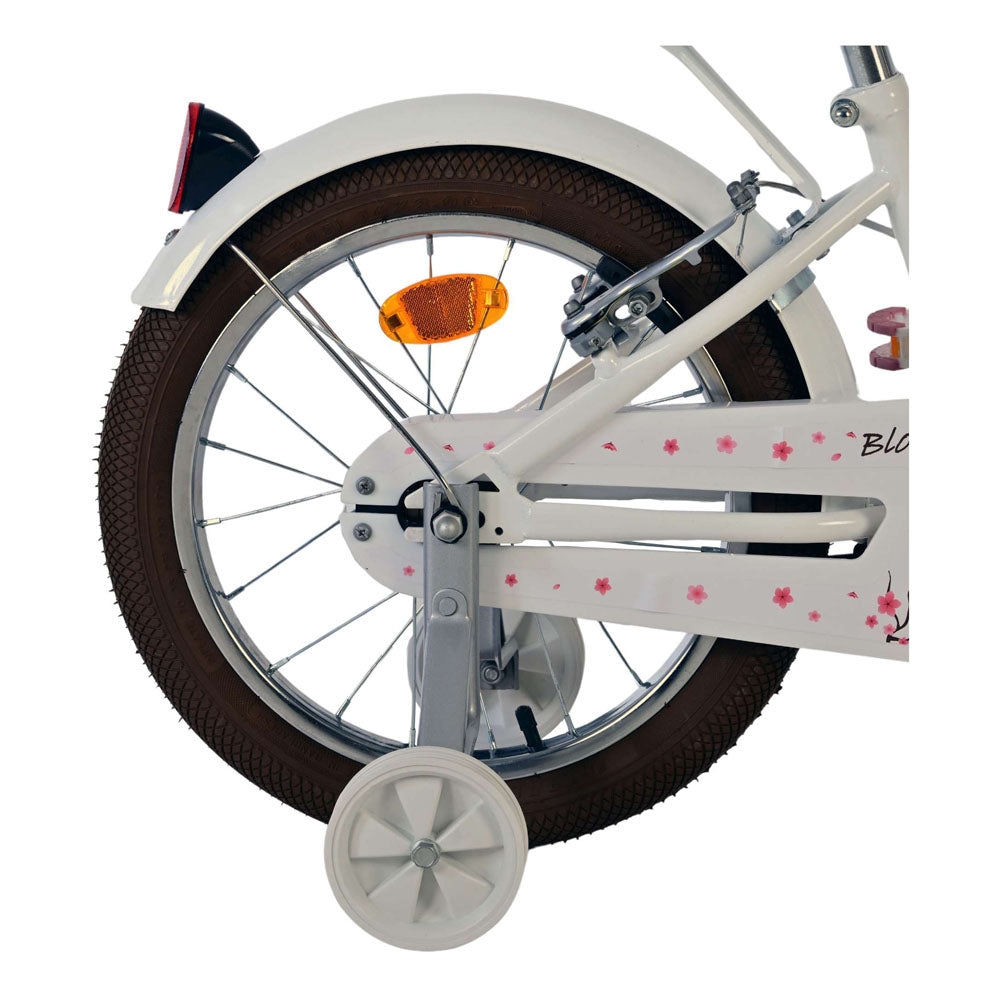 Volare Blossom 16-Inch Children's Bike - White