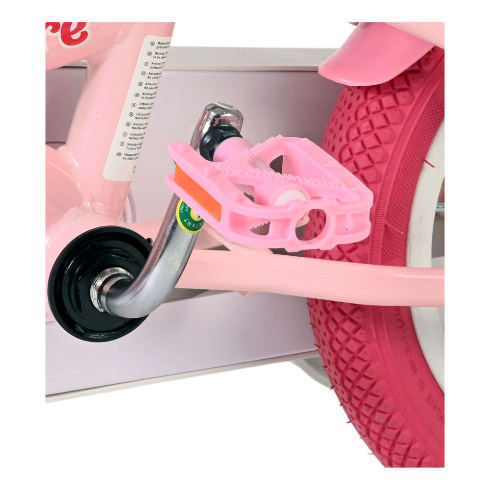 Volare Unicorn 12-Inch Children's Bike - Pink