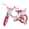 Volare Unicorn 12-Inch Children's Bike - White
