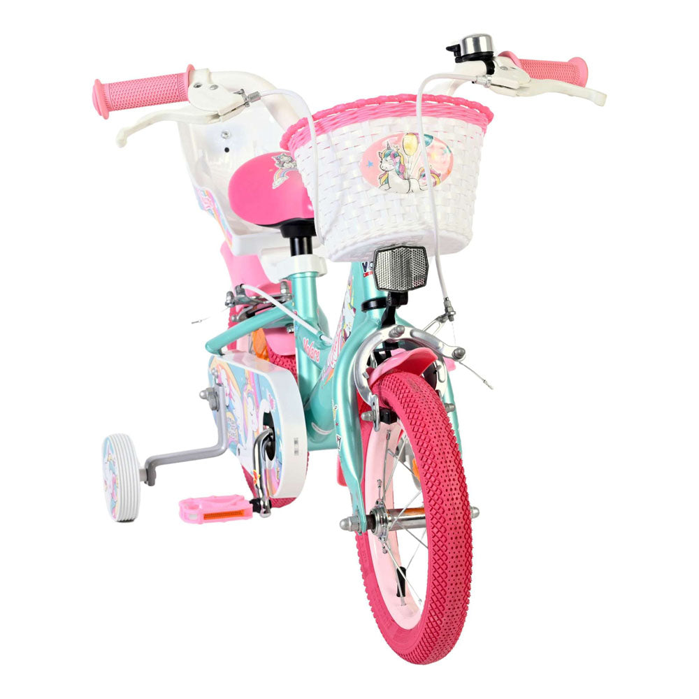Volare Unicorn 12-Inch Children's Bike - Green