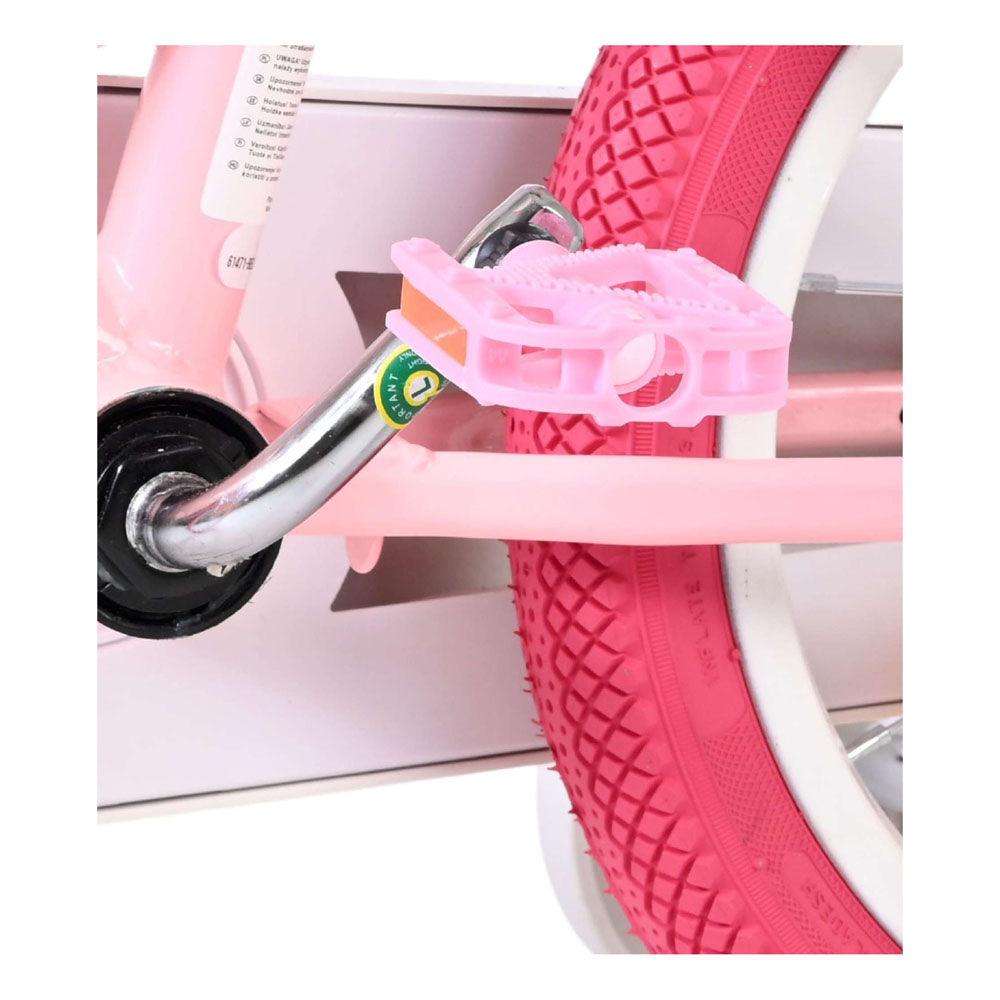 Volare Unicorn 14-Inch Children's Bike - Pink