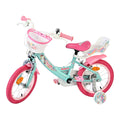 Volare Unicorn 14-Inch Children's Bike - Green