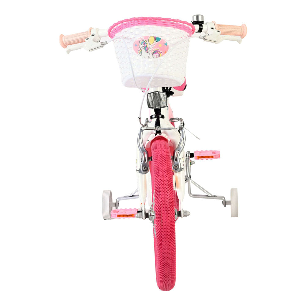 Volare Unicorn 16-Inch Children's Bike - White