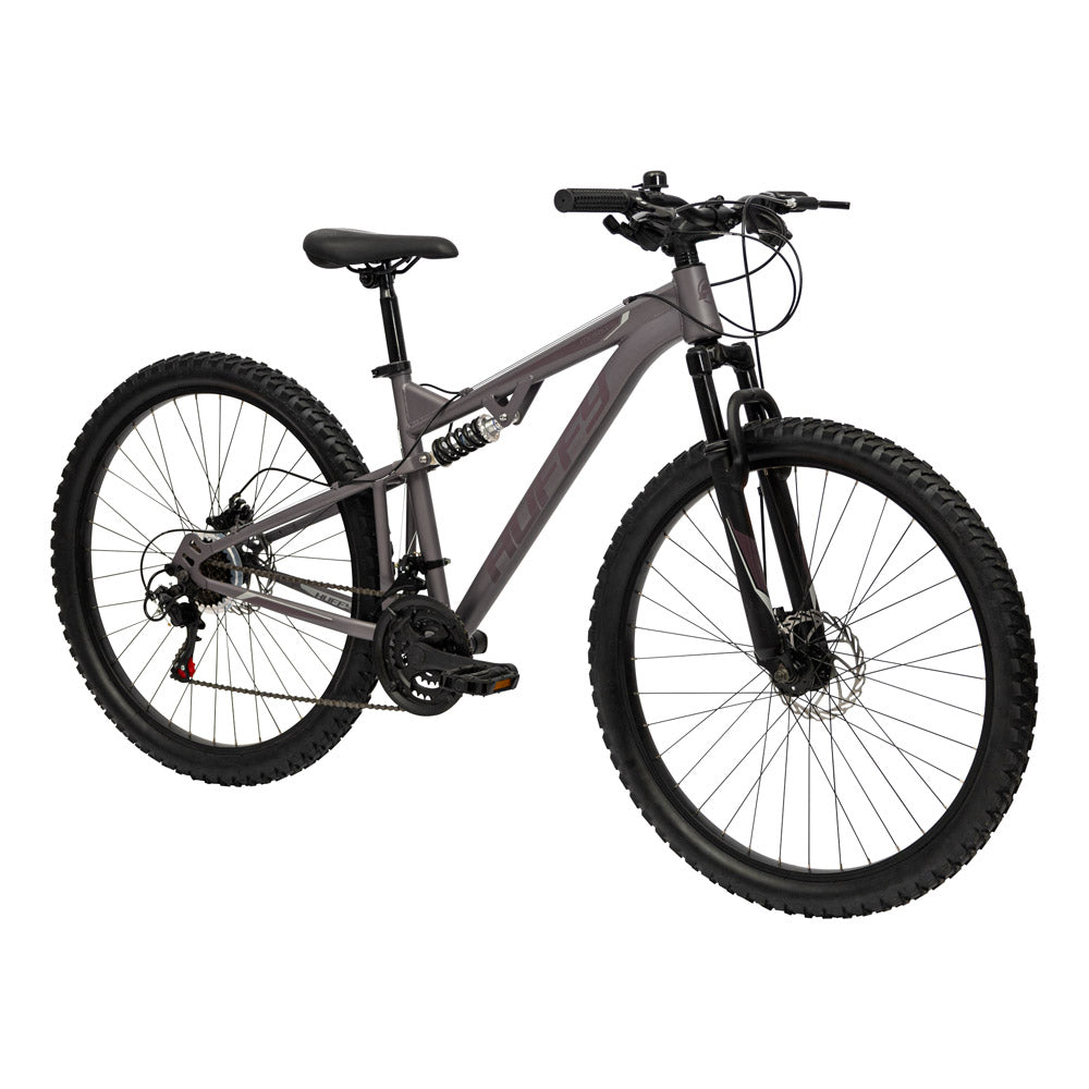 Huffy Marker 27.5-Inch Full Suspension Mountain Bike - Matte Heather
