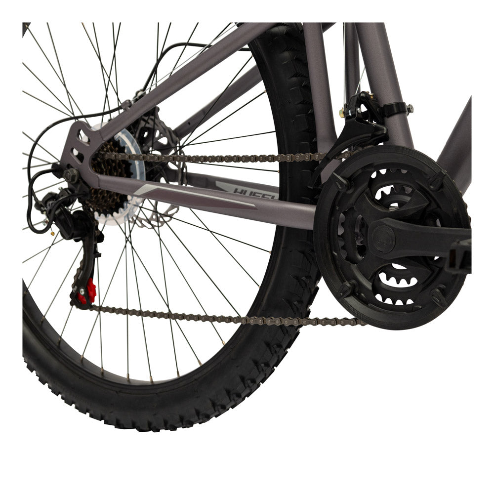 Huffy Marker 27.5-Inch Full Suspension Mountain Bike - Matte Heather