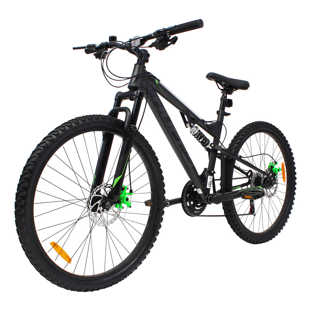 Huffy Marker 26-Inch Full Suspension Mountain Bike - Matte Onyx Black