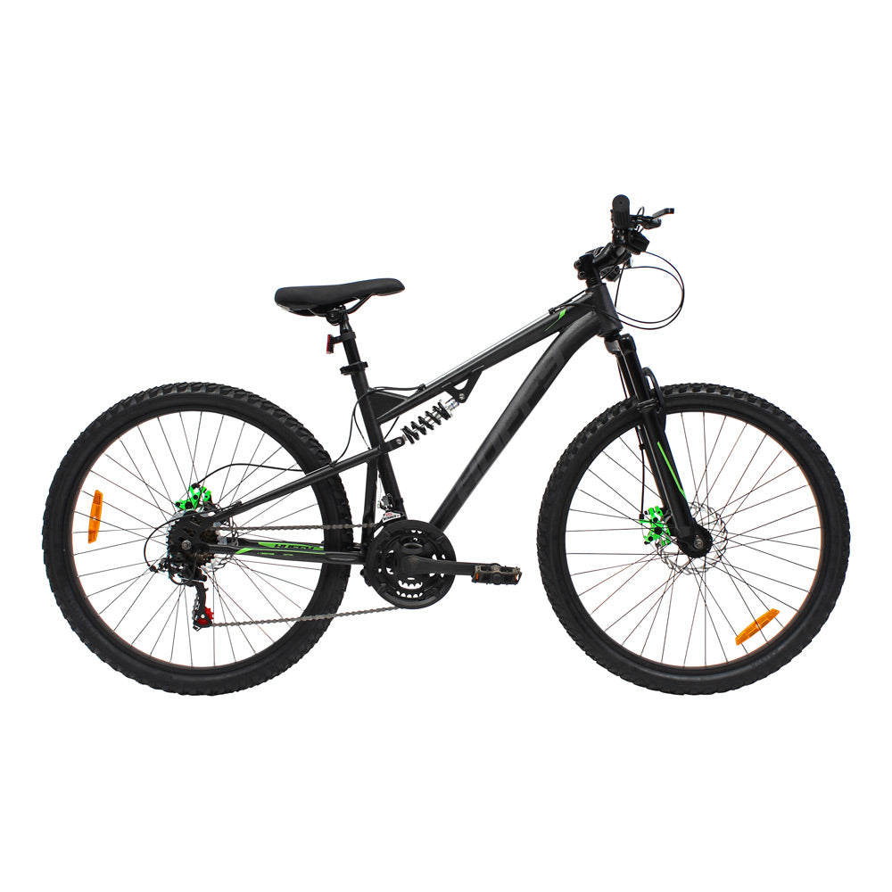 Huffy Marker 26-Inch Full Suspension Mountain Bike - Matte Onyx Black