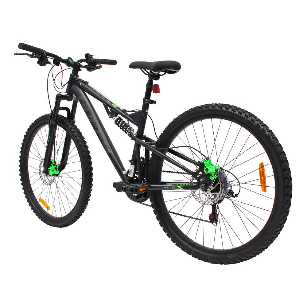 Huffy Marker 26-Inch Full Suspension Mountain Bike - Matte Onyx Black