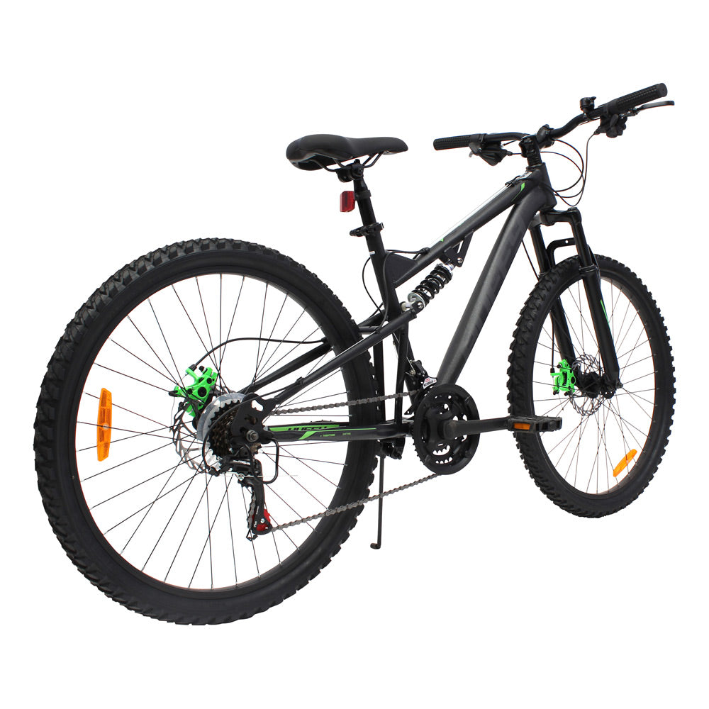 Huffy Marker 26-Inch Full Suspension Mountain Bike - Matte Onyx Black