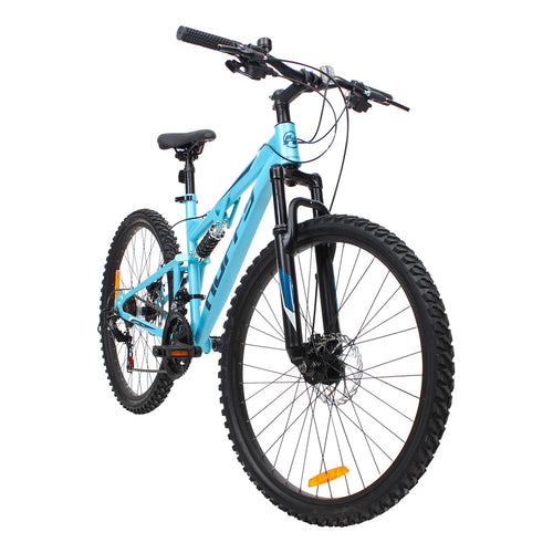 Huffy Marker 26-Inch Full Suspension Mountain Bike - Matte Sky Blue