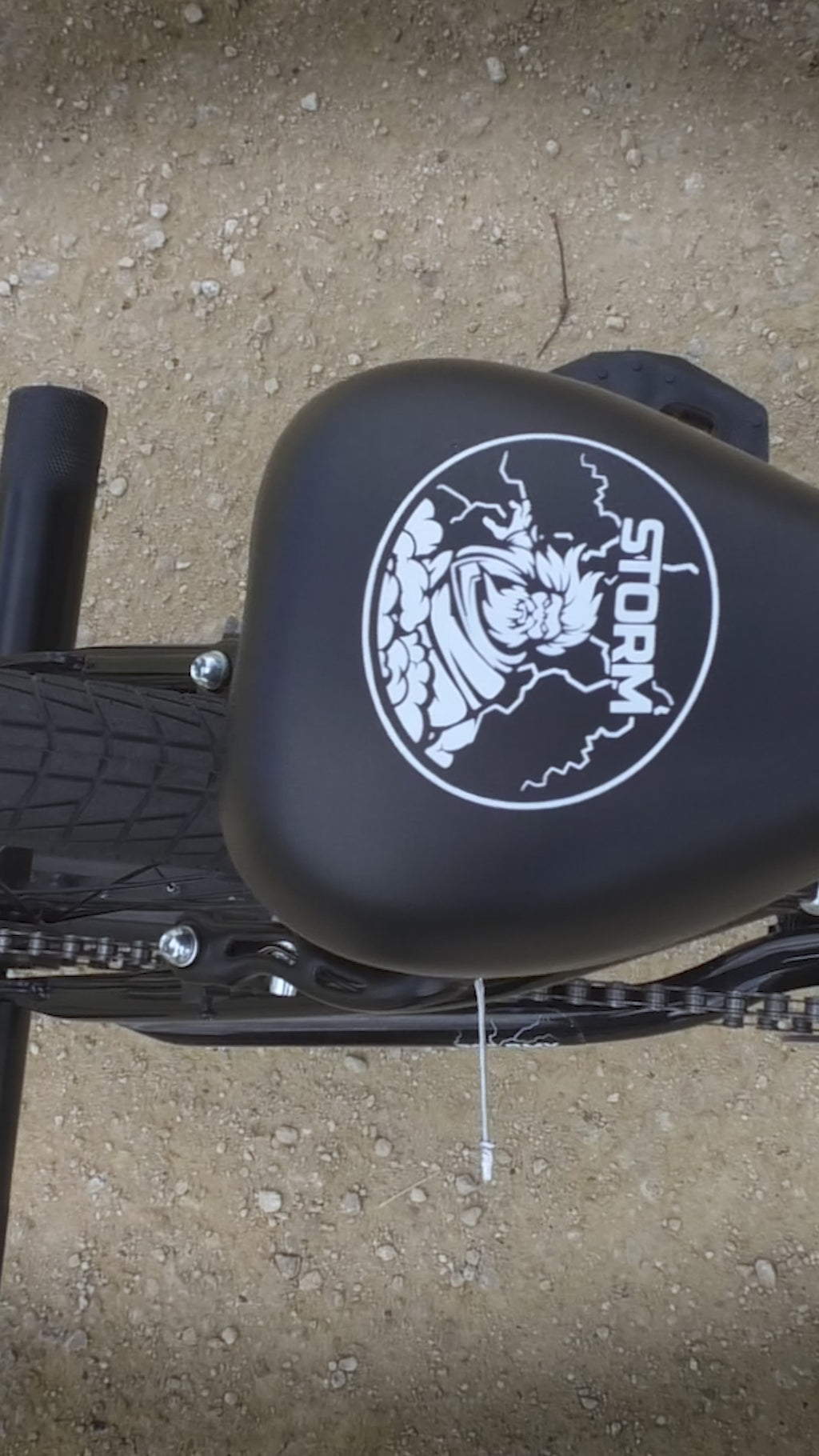 Falcon Storm 20 Inch BMX - Black
