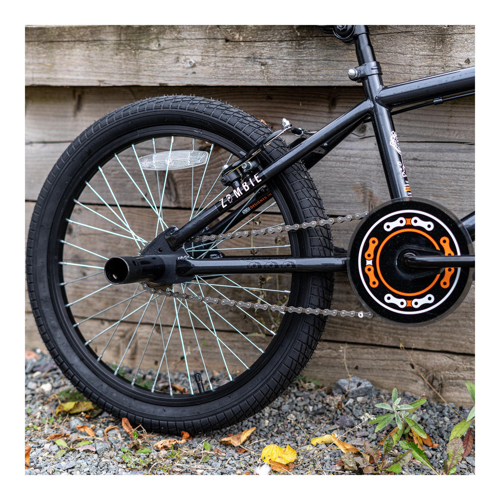 Zombie Outbreak 20-inch BMX Bike - Dark Grey/Orange