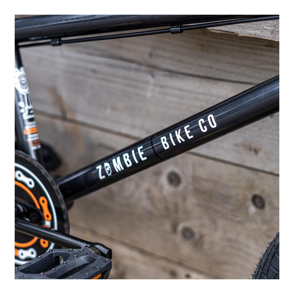 Zombie Outbreak 20-inch BMX Bike - Dark Grey/Orange