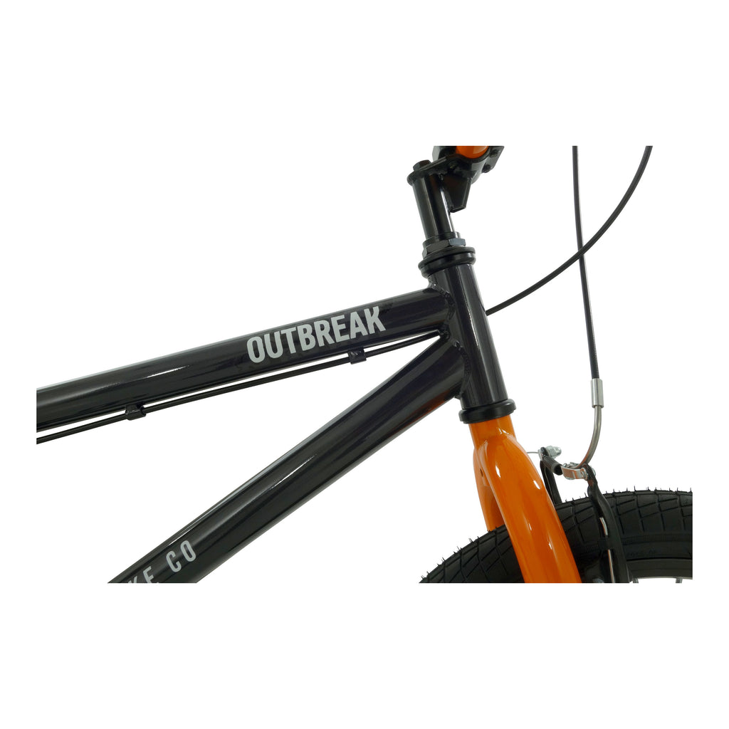 Zombie Outbreak 20-inch BMX Bike - Dark Grey/Orange
