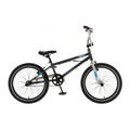Zombie Infest 20-inch BMX Bike - Black/Blue/Silver