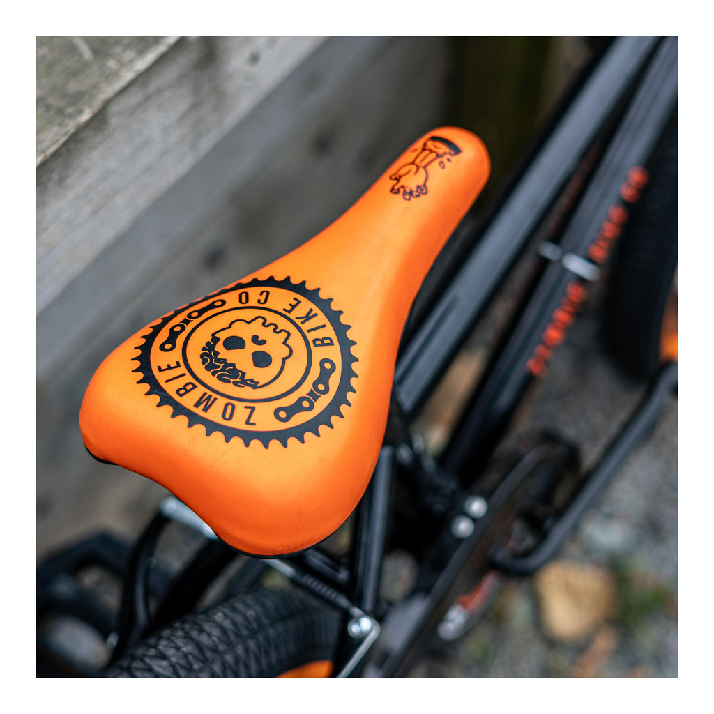 Zombie Slackjaw 20-inch BMX Bike - Black/Orange