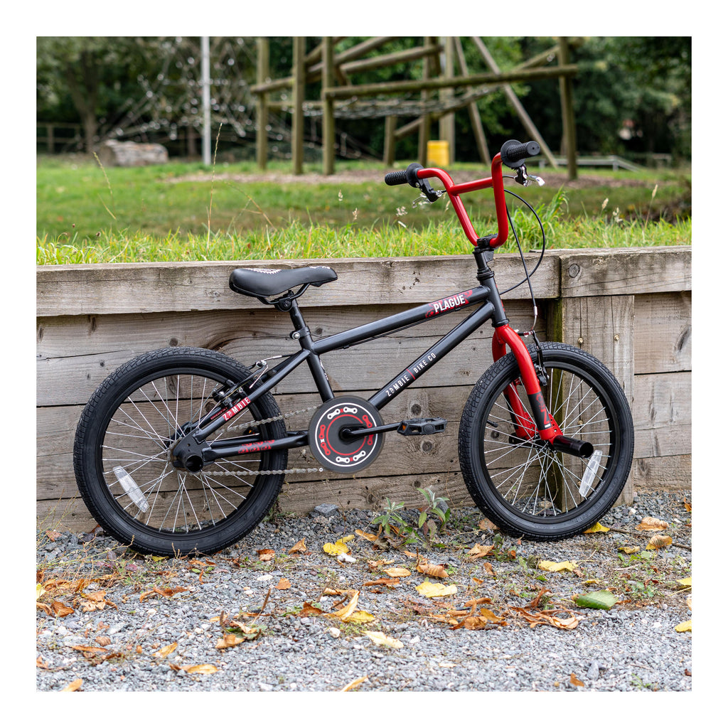 Zombie Plague 18-inch BMX Bike  - Red/Black