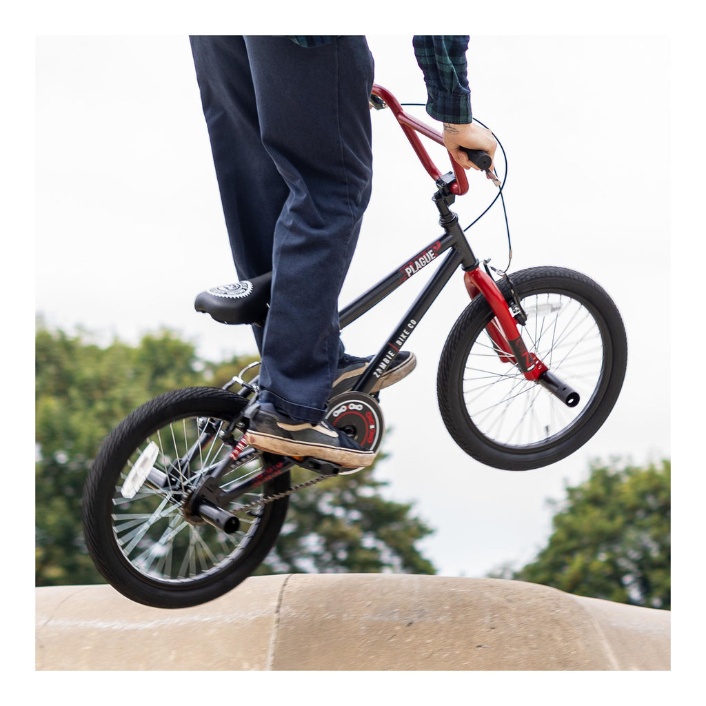 Zombie Plague 18-inch BMX Bike  - Red/Black