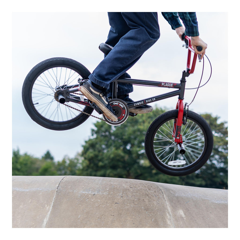 Zombie Plague 18-inch BMX Bike  - Red/Black
