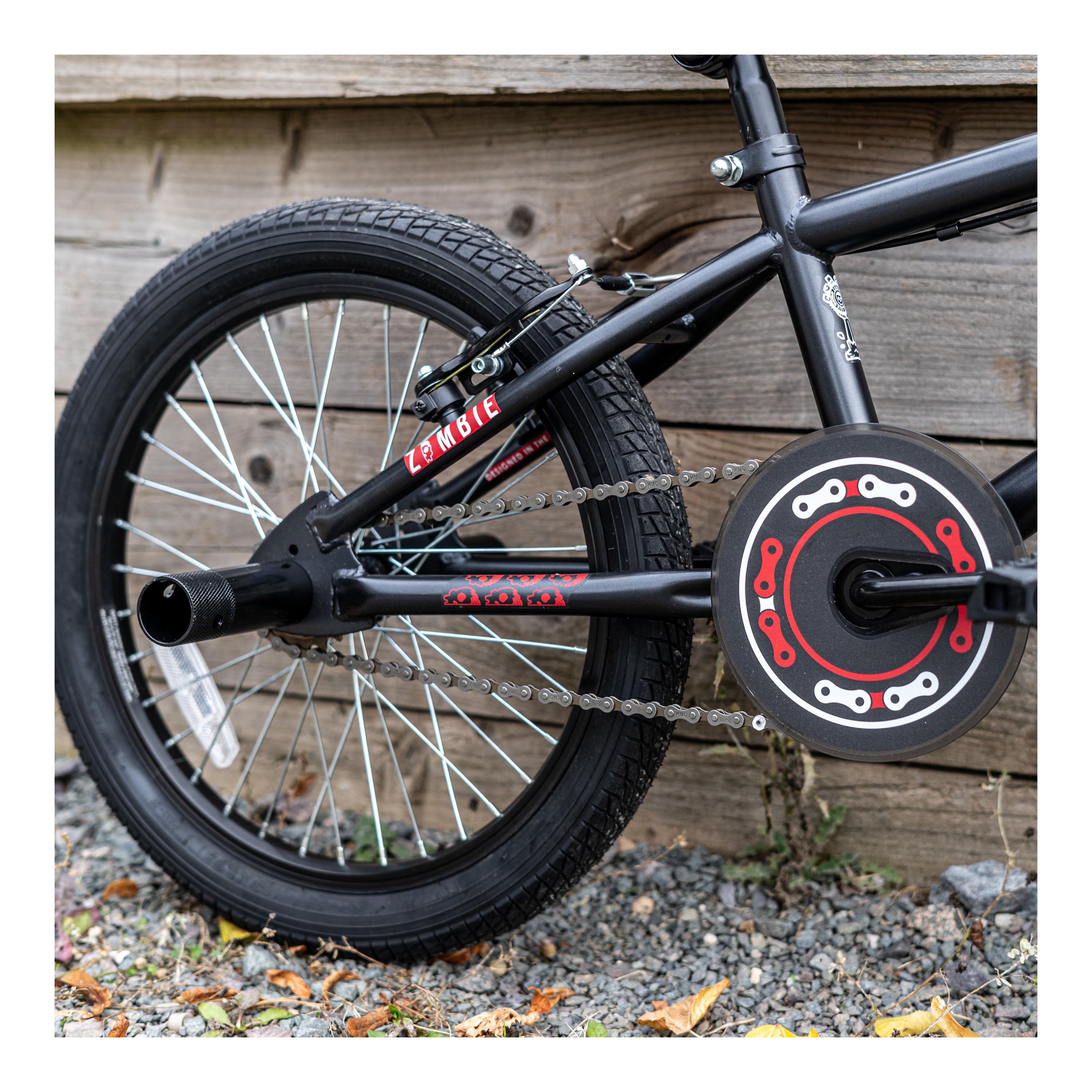 Zombie Plague 18-inch BMX Bike  - Red/Black