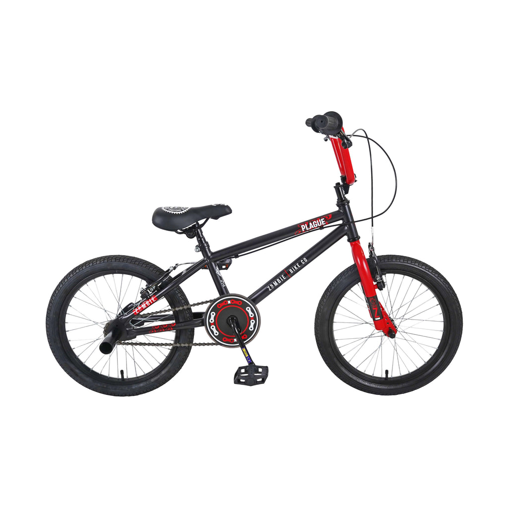 Zombie Plague 18-inch BMX Bike  - Red/Black