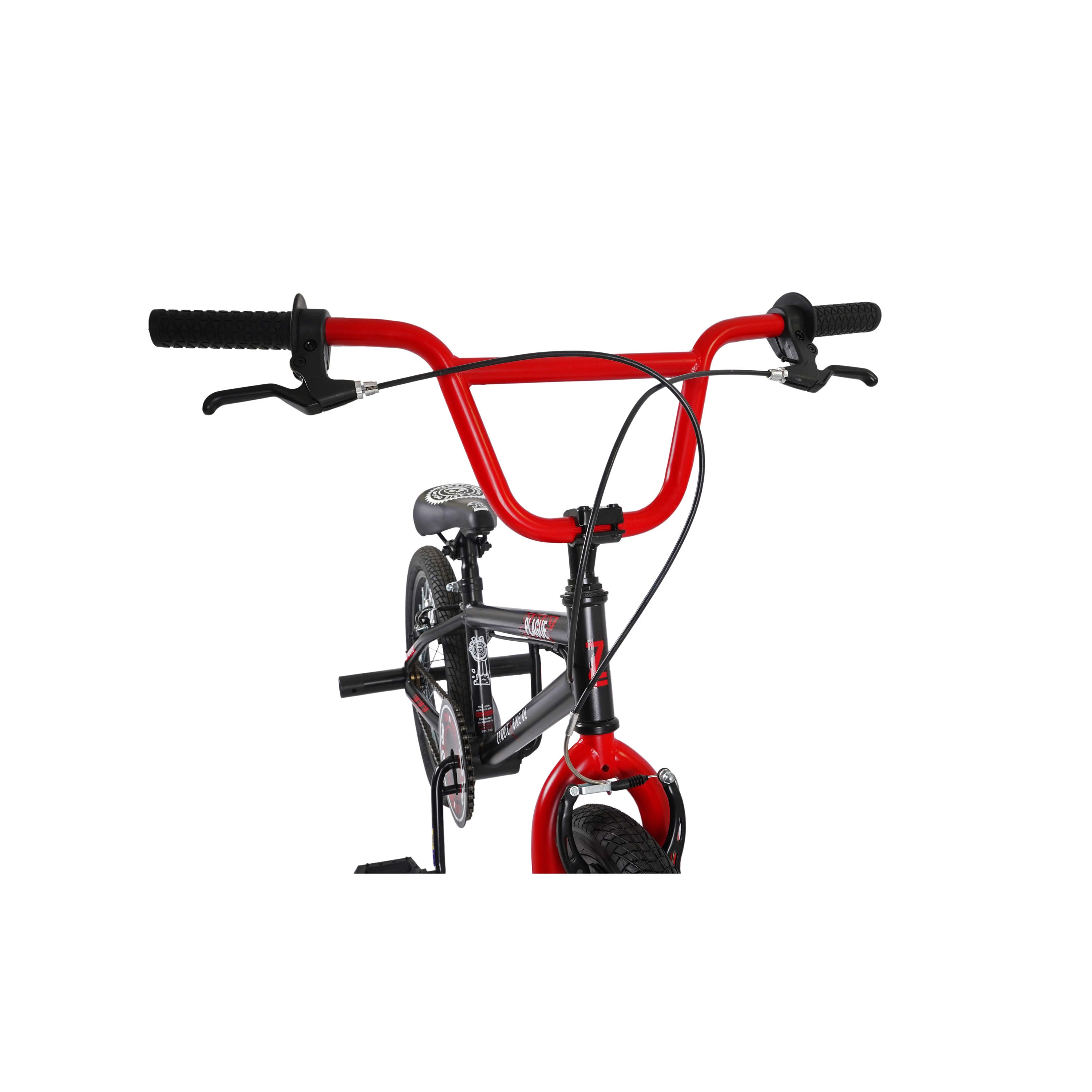 Zombie Plague 18-inch BMX Bike  - Red/Black