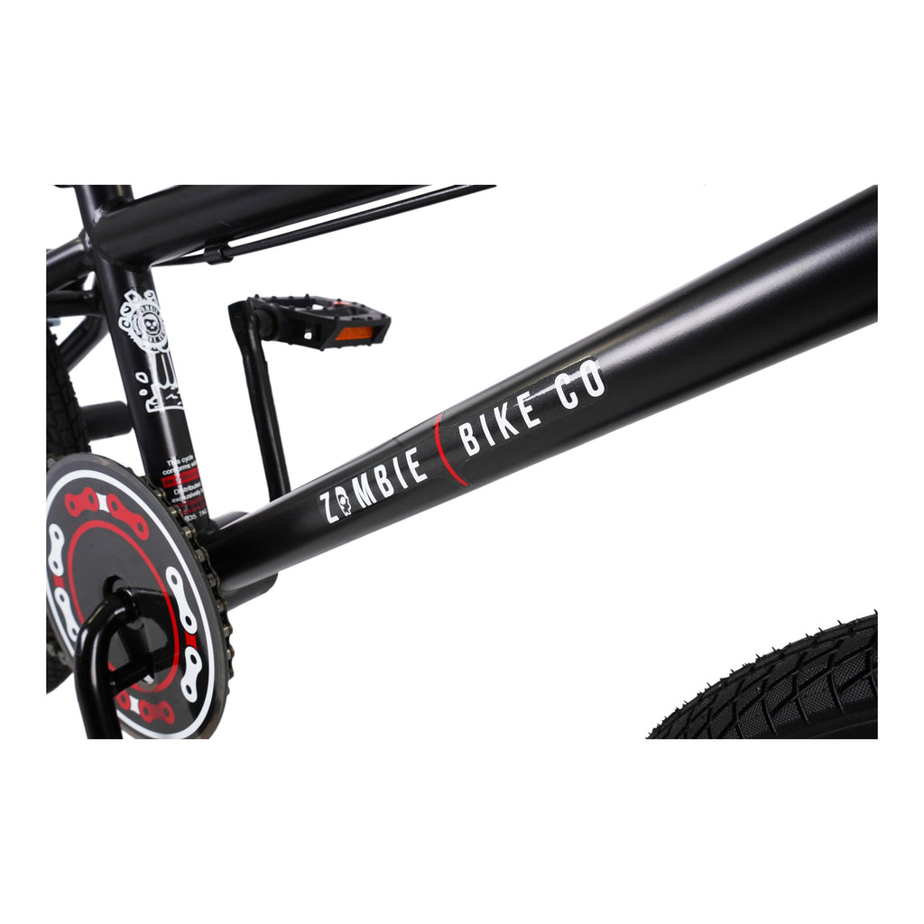 Zombie Plague 18-inch BMX Bike  - Red/Black