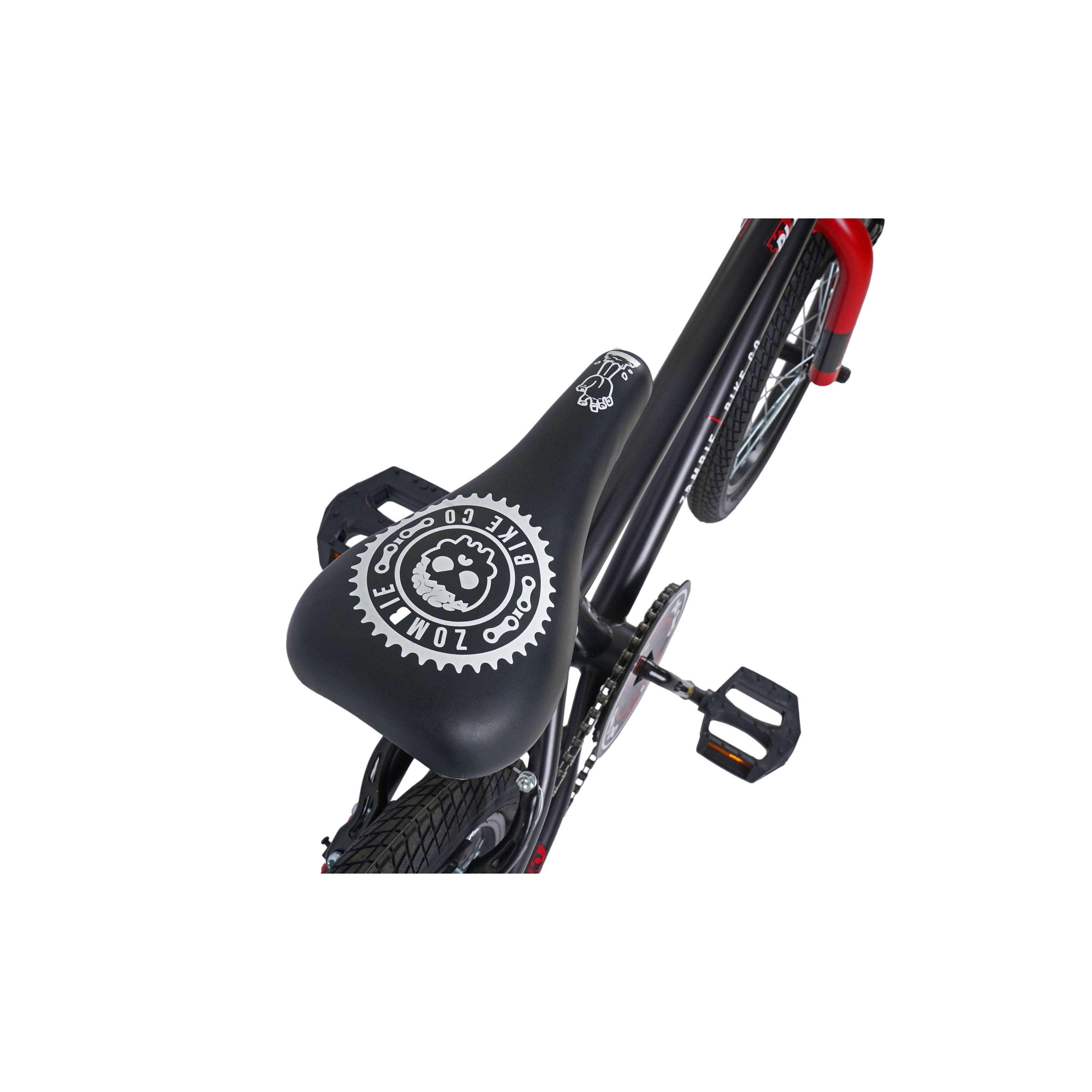 Zombie Plague 18-inch BMX Bike  - Red/Black