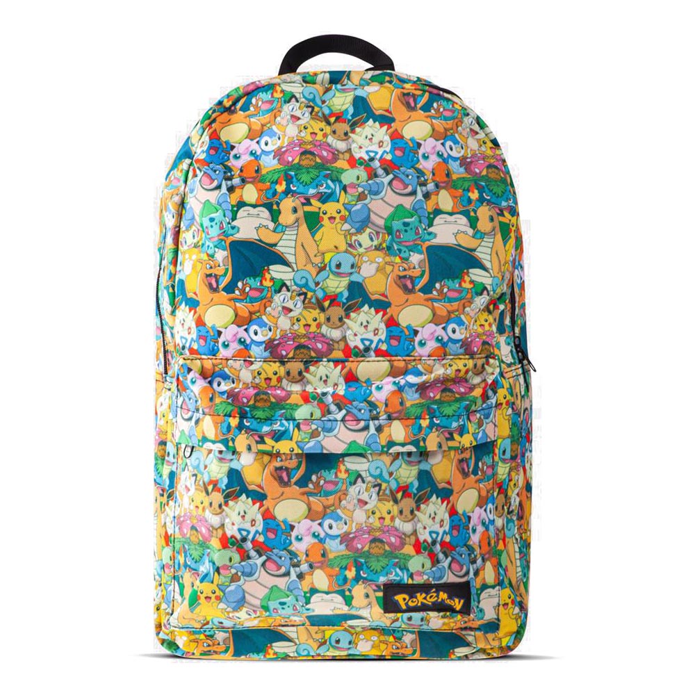 Pokemon All-over Characters Print Backpack