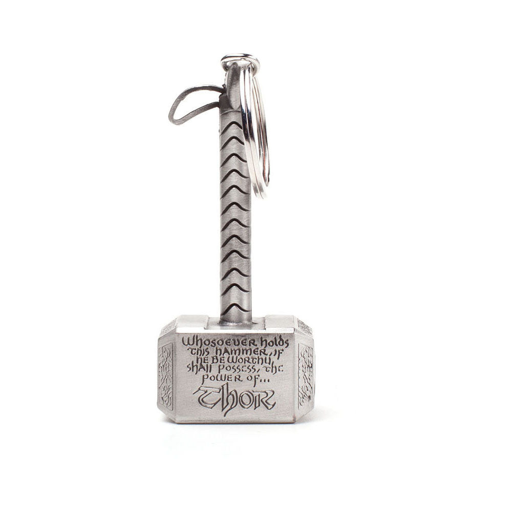 Marvel Comics Thor Mjolnir Hammer 3D Metal Keychain