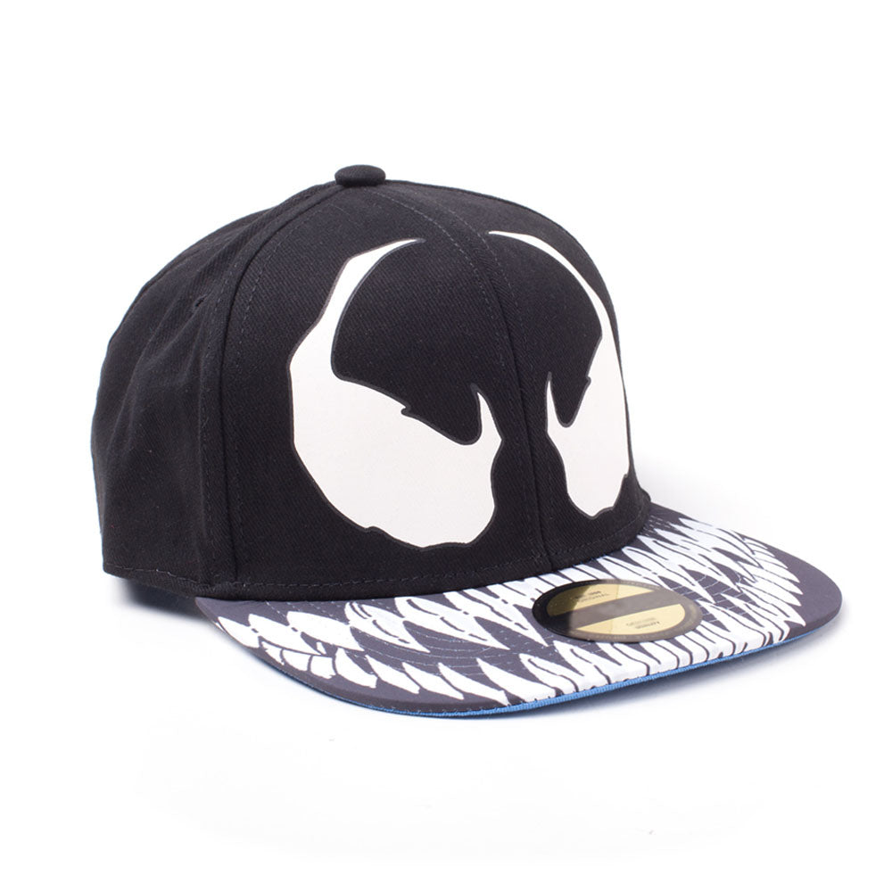 Marvel Comics Venom Mask Glow-in-the Dark Snapback Baseball Cap