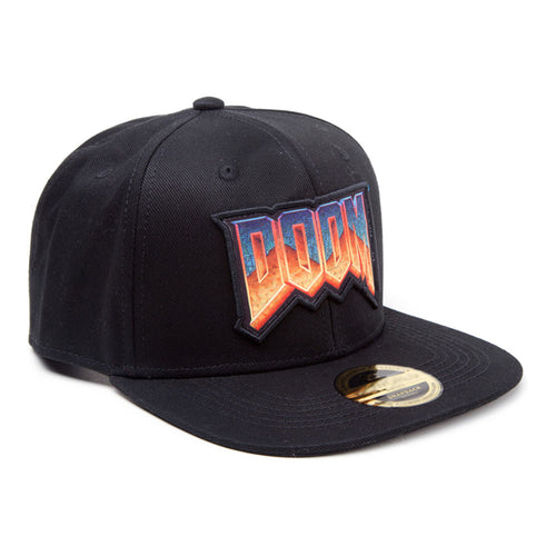 Doom Logo Patch Snapback Baseball Cap